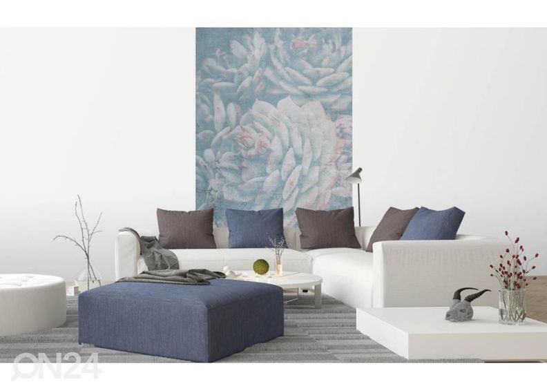 Non-woven kuvatapetti Aloe Abstract 225x250 cm kuvasuurennos