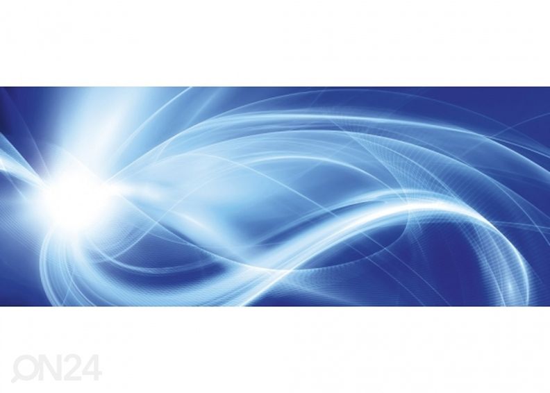 Non-woven kuvatapetti Blue abstract 375x250 cm kuvasuurennos