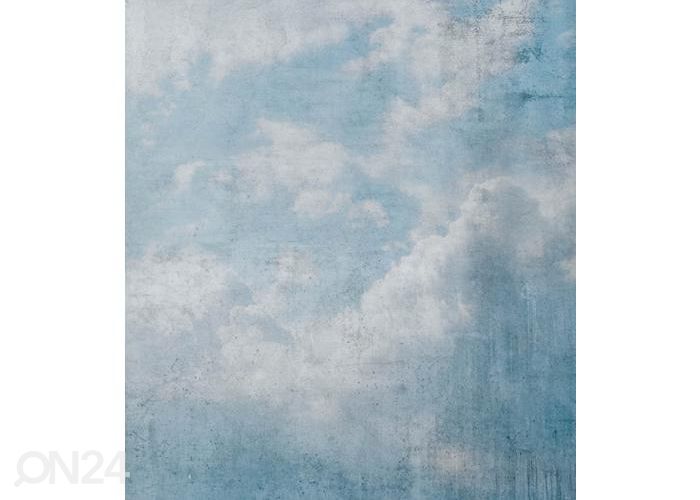 Non-woven kuvatapetti Blue Clouds Abstract 375x250 cm kuvasuurennos