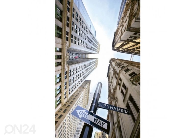 Non-woven kuvatapetti Broadway skyscrapers 225x250 cm kuvasuurennos