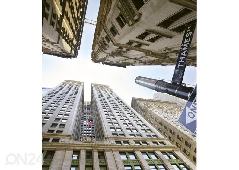 Non-woven kuvatapetti Broadway skyscrapers 375x250 cm kuvasuurennos