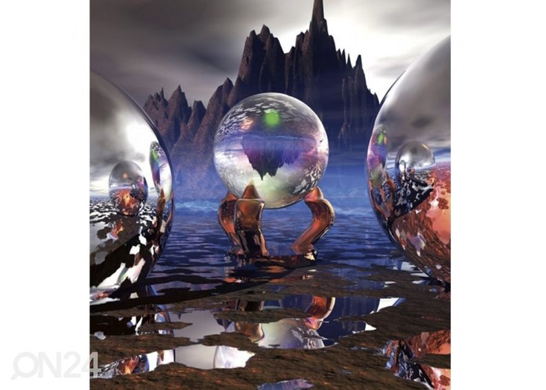 Non-woven kuvatapetti Crystal vision 150x250 cm kuvasuurennos