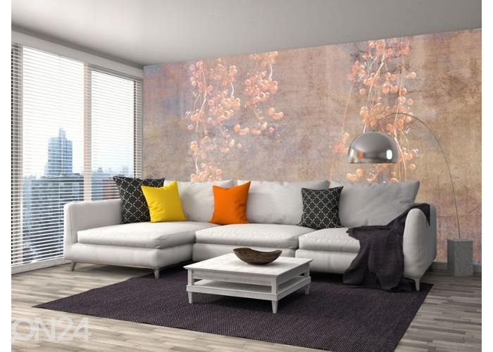 Non-woven kuvatapetti Currant Abstract 375x250 cm kuvasuurennos