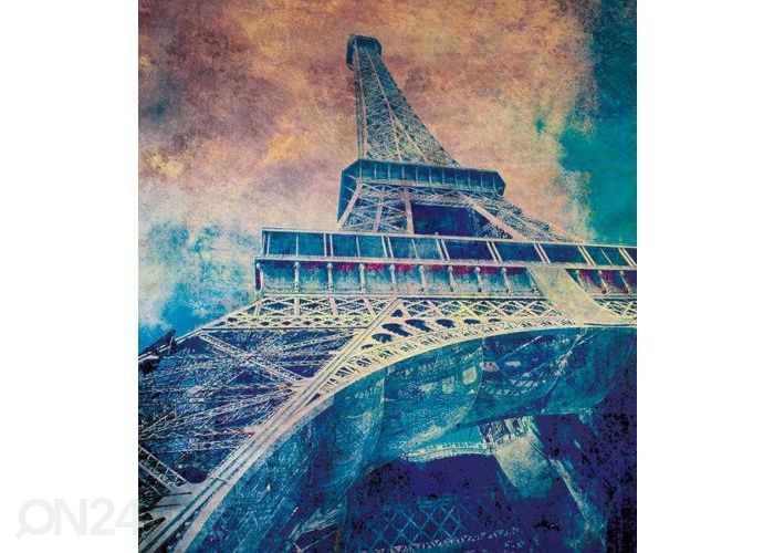 Non-woven kuvatapetti Eiffel Tower Abstract I 150x250 cm kuvasuurennos