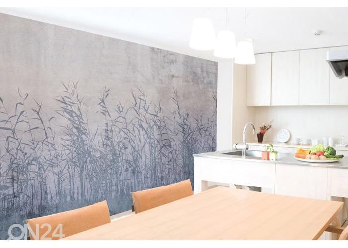 Non-woven kuvatapetti Field Abstract 150x250 cm kuvasuurennos