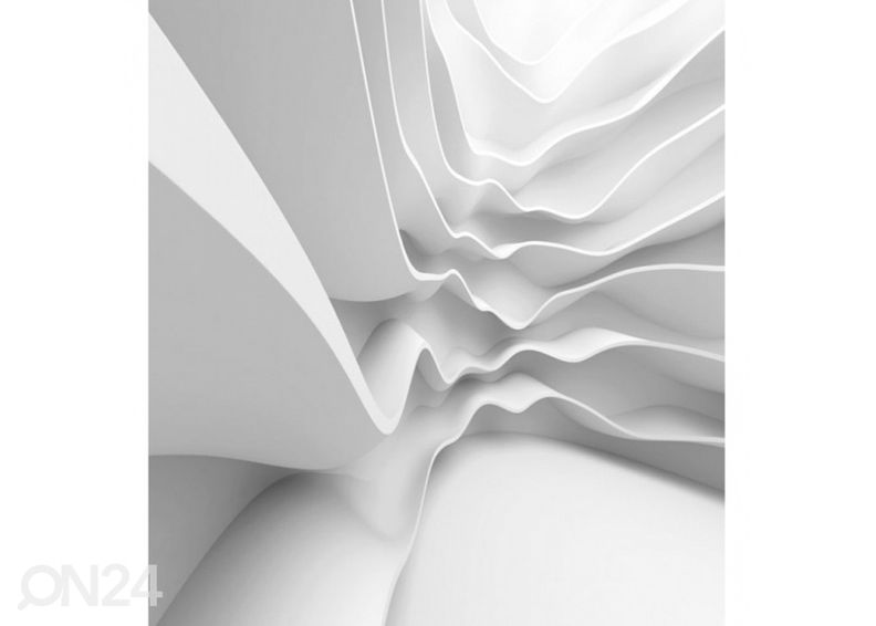 Non-woven kuvatapetti Futuristic wave 150x250 cm kuvasuurennos