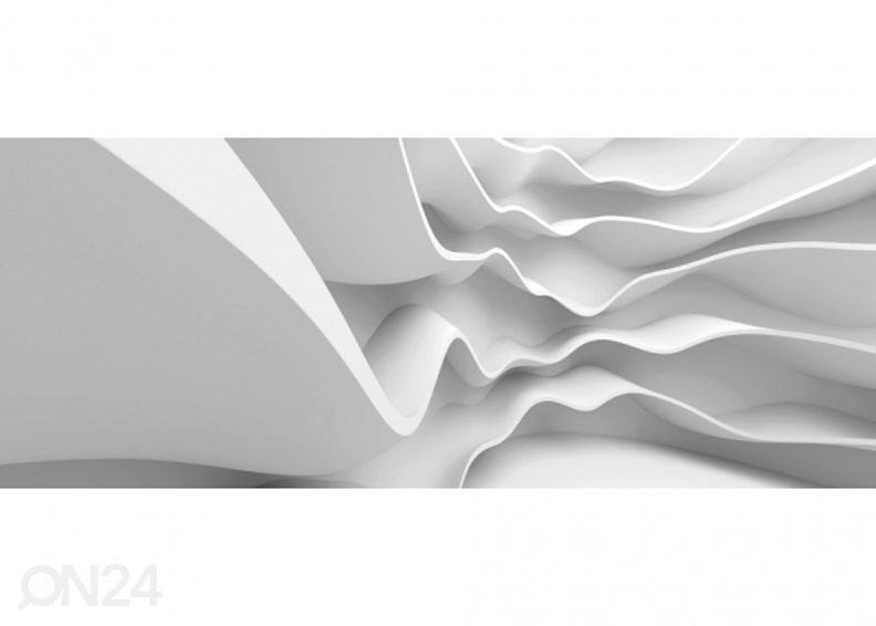 Non-woven kuvatapetti Futuristic wave 375x250 cm kuvasuurennos