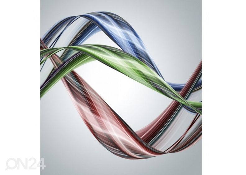 Non-woven kuvatapetti Glossy wave 150x250 cm kuvasuurennos