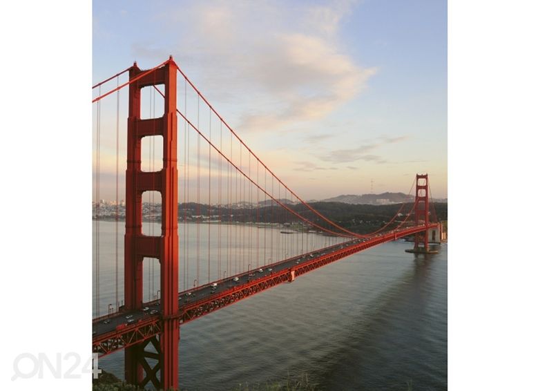 Non-woven kuvatapetti Golden gate 375x250 cm kuvasuurennos
