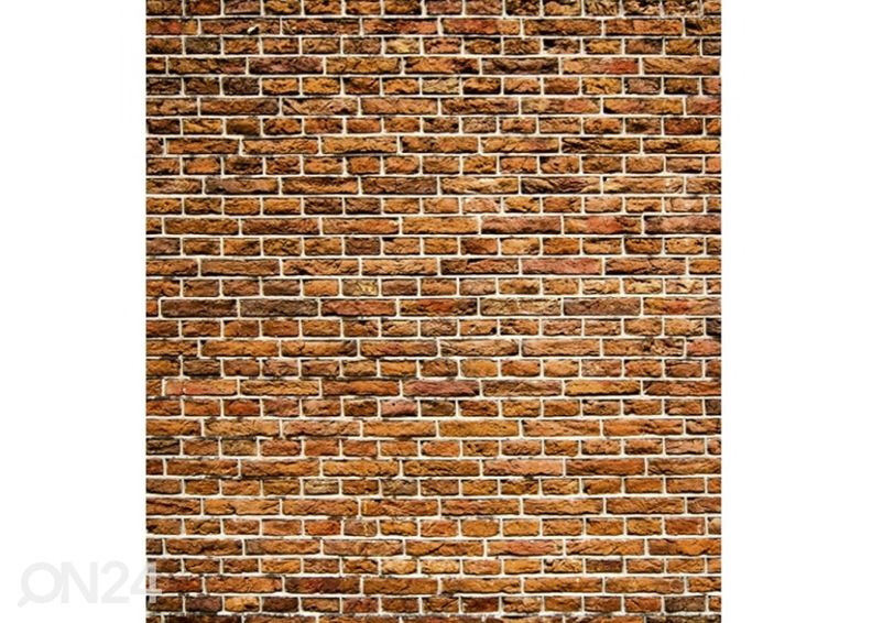 Non-woven kuvatapetti Old brick 375x250 cm kuvasuurennos