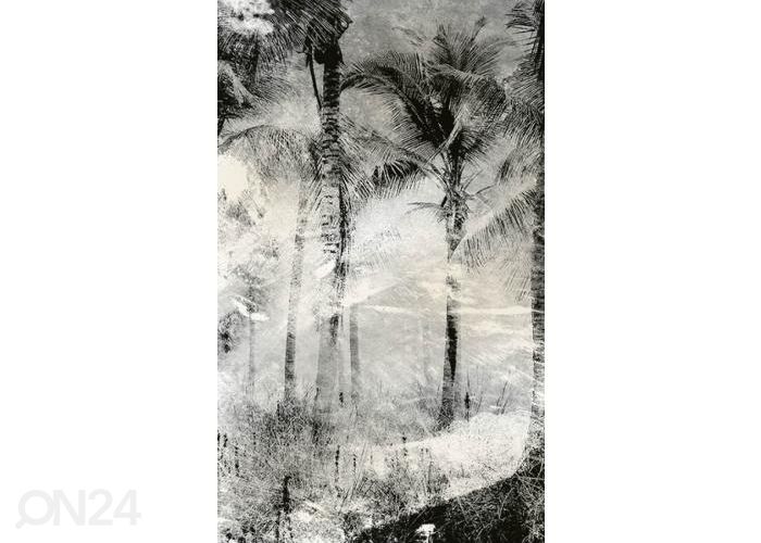 Non-woven kuvatapetti Palm Trees Abstract 150x250 cm kuvasuurennos