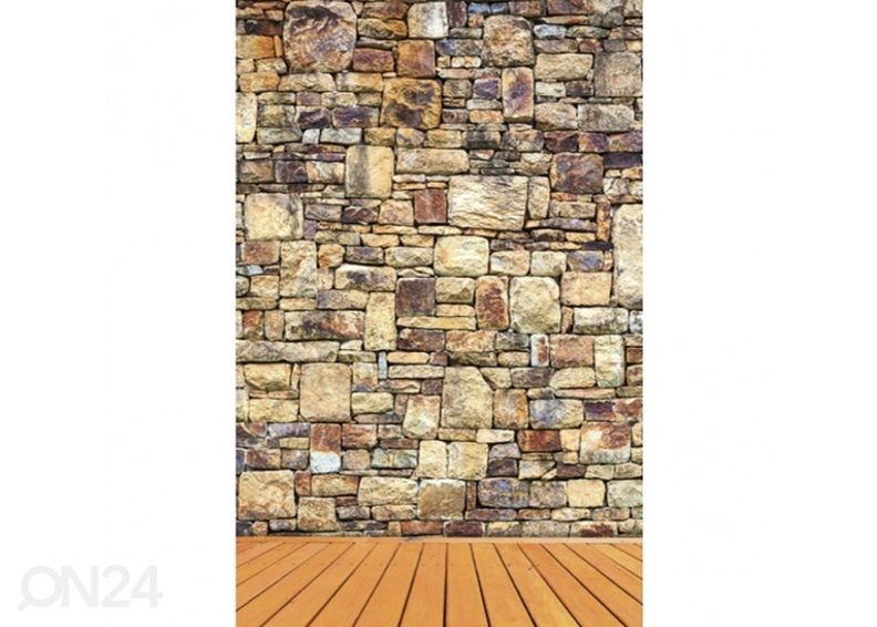 Non-woven kuvatapetti Rock wall 225x250 cm kuvasuurennos