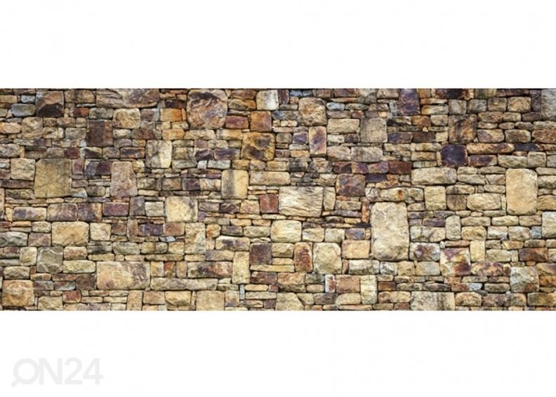 Non-woven kuvatapetti Rock wall 375x150 cm kuvasuurennos