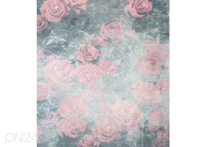 Non-woven kuvatapetti Roses Abstract I 375x250 cm kuvasuurennos