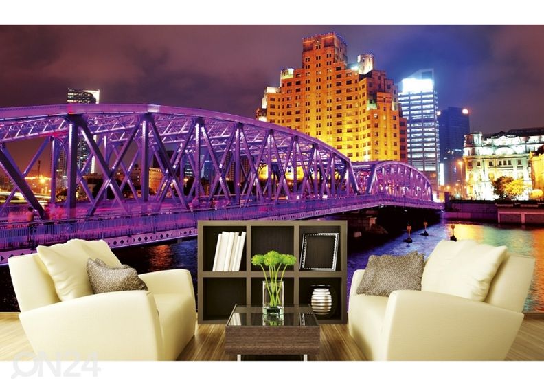 Non-woven kuvatapetti Shanghai 375x250 cm kuvasuurennos