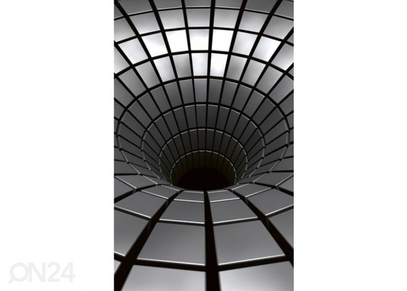 Non-woven kuvatapetti Silver hole 150x250 cm kuvasuurennos