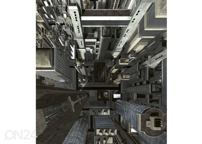 Non-woven kuvatapetti Skyscrapers 375x250 cm kuvasuurennos