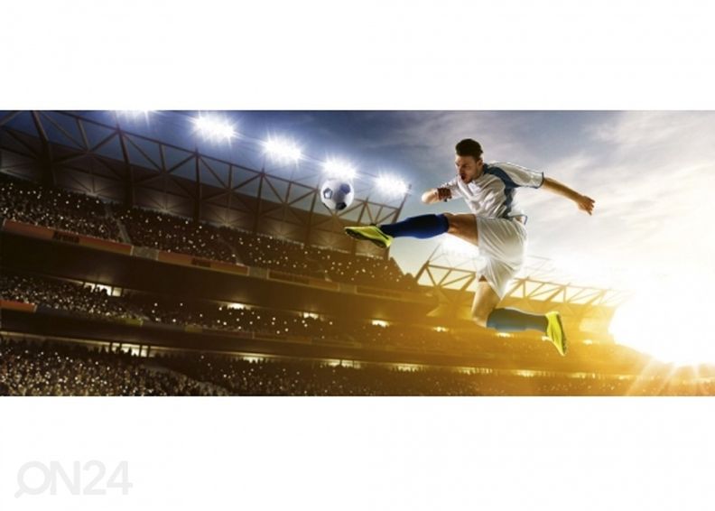 Non-woven kuvatapetti Soccer player 375x250 cm kuvasuurennos