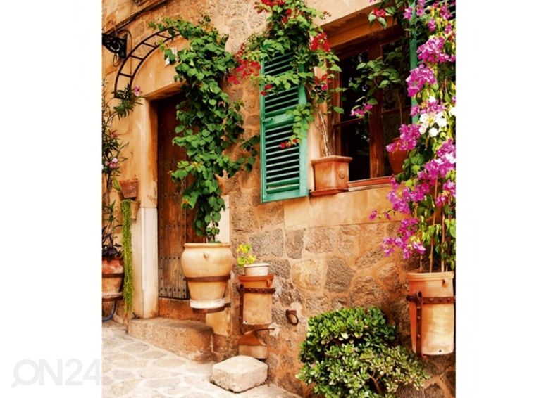 Non-woven kuvatapetti Street garden 150x250 cm kuvasuurennos