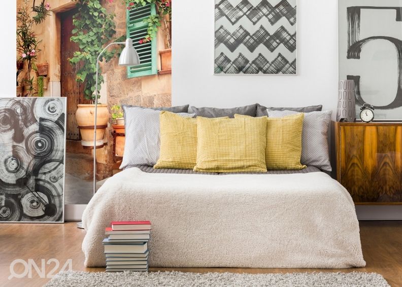 Non-woven kuvatapetti Street garden 150x250 cm kuvasuurennos