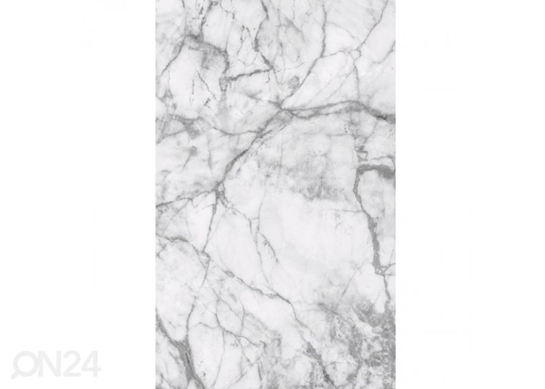 Non-woven kuvatapetti White marble 150x250 cm kuvasuurennos