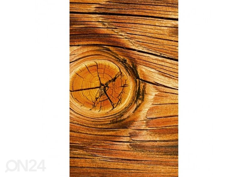 Non-woven kuvatapetti Wood knot 375x250 cm kuvasuurennos