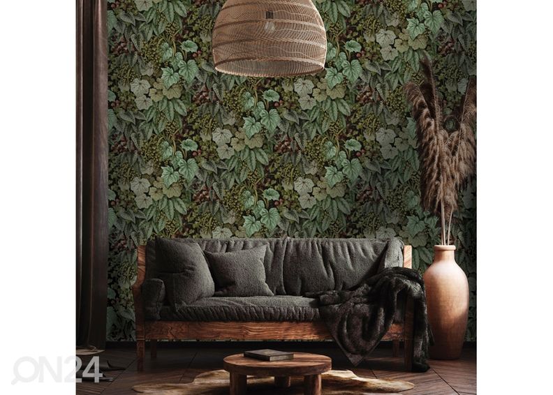 Non-woven tapetti Cascading Garden kuvasuurennos