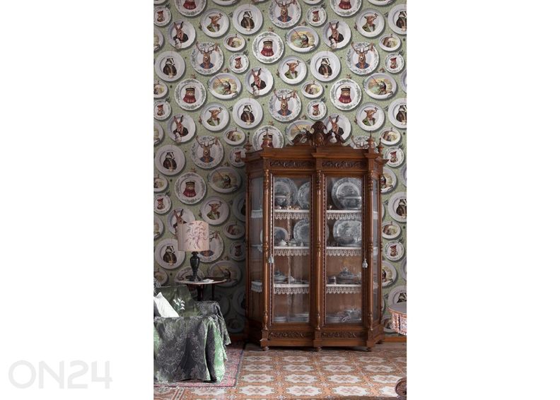 Non-woven tapetti Tales of Manor kuvasuurennos