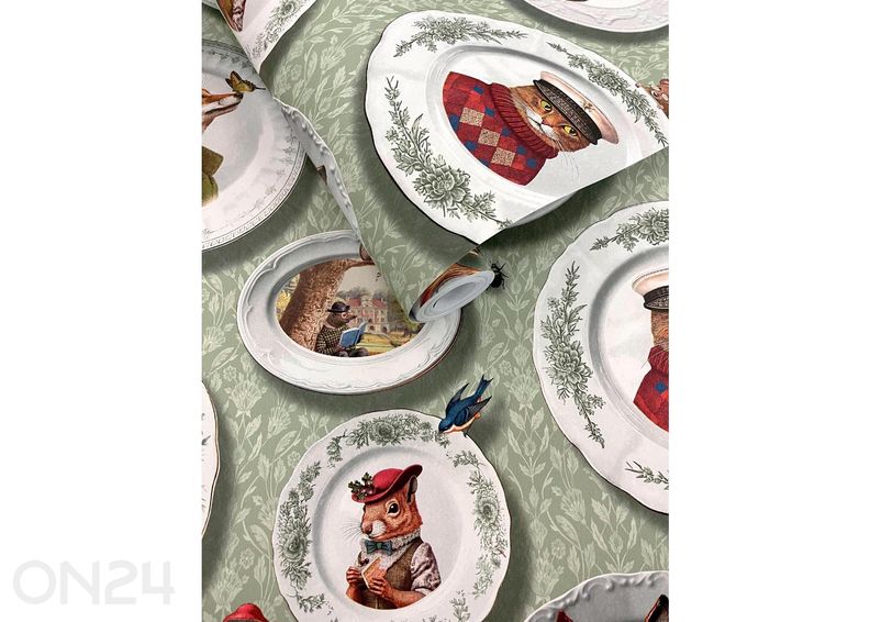 Non-woven tapetti Tales of Manor kuvasuurennos