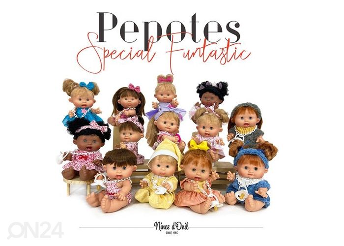 Nukke NINES PEPOTE 26 cm kuvasuurennos