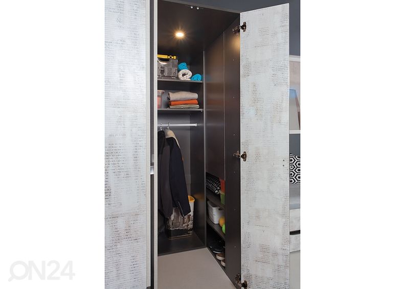 Nurkkavaatekaappi PAOLO kuvasuurennos