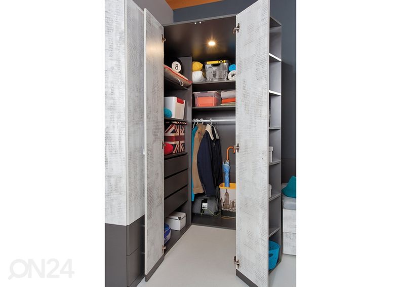 Nurkkavaatekaappi PAOLO kuvasuurennos