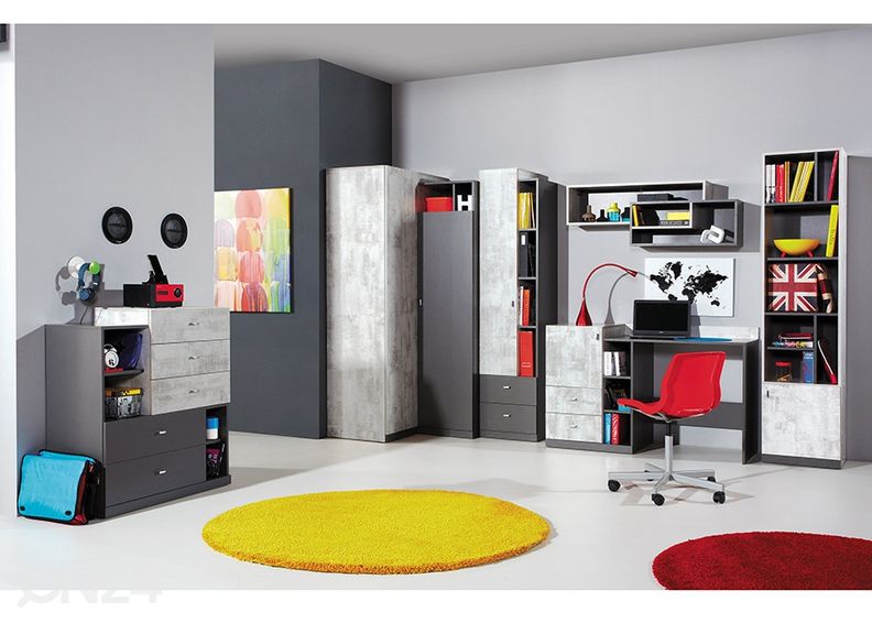 Nurkkavaatekaappi PAOLO kuvasuurennos