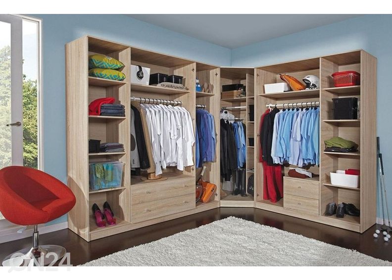 Nurkkavaatekaappi TIMO 4 kuvasuurennos