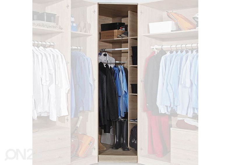 Nurkkavaatekaappi TIMO 4 kuvasuurennos