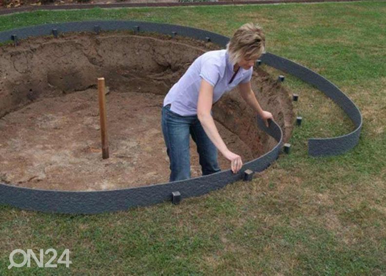 Nurmikon rajausreuna Ecolat 14 cm, 25 m kuvasuurennos