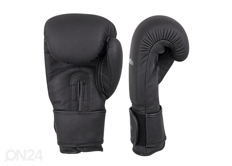 Nyrkkeilyhanskat inSPORTline Kuero mustat, koko 8 oz kuvasuurennos