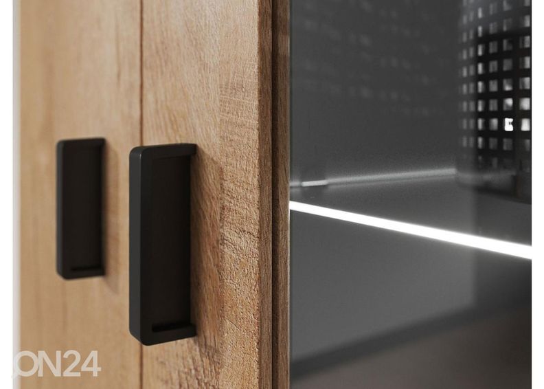 Olohuoneen kalusteet 200 cm + valaistus kuvasuurennos