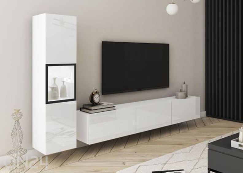 Olohuoneen kalusteet Berlin I + LED kuvasuurennos