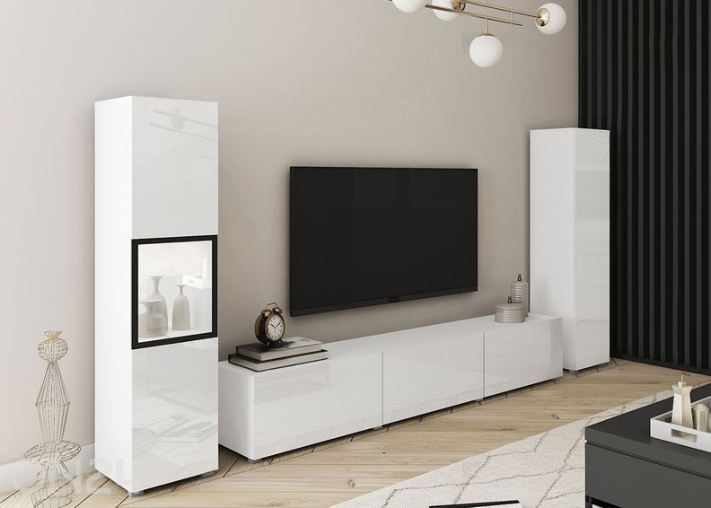 Olohuoneen kalusteet Berlin III + LED kuvasuurennos