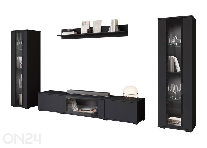 Olohuoneen kalusteryhmä Kansas + LED kuvasuurennos