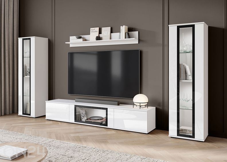 Olohuoneen kalusteryhmä Kansas + LED kuvasuurennos