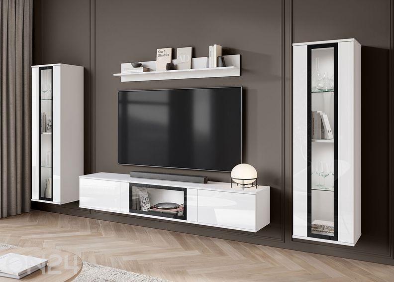 Olohuoneen kalusteryhmä Kansas + LED kuvasuurennos