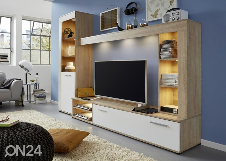 Olohuoneen kalusteryhmä Logo kuvasuurennos