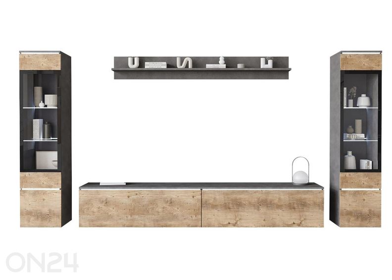 Olohuoneen kalusteryhmä Vera II + LED kuvasuurennos