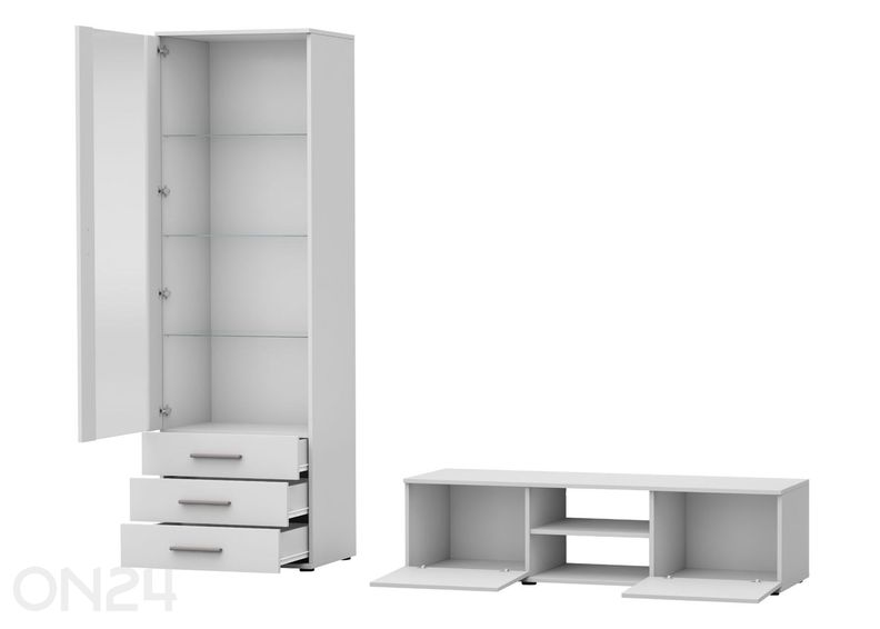 Olohuoneen kalustesarja Soho VII + LED kuvasuurennos