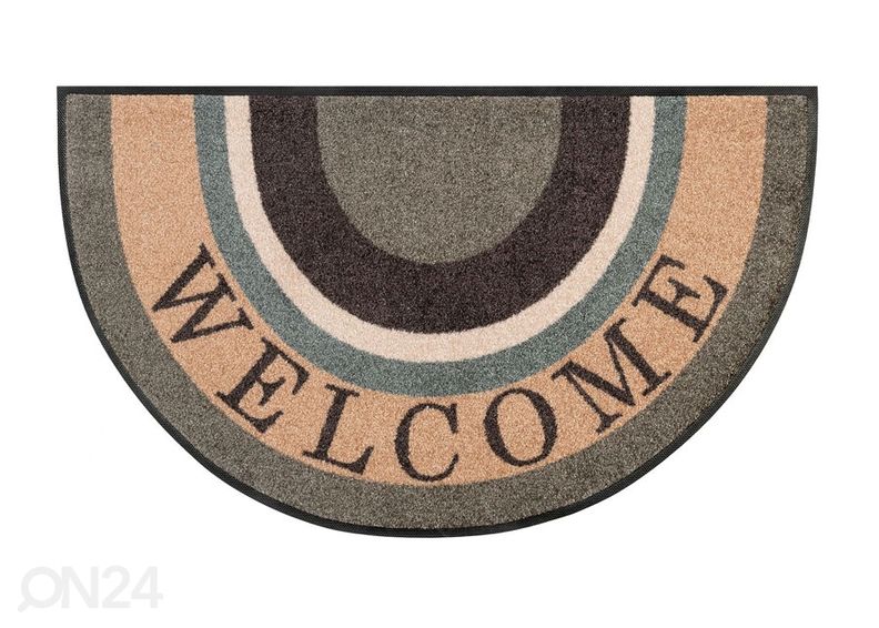 Ovimatto Round Welcome 50x85 cm kuvasuurennos
