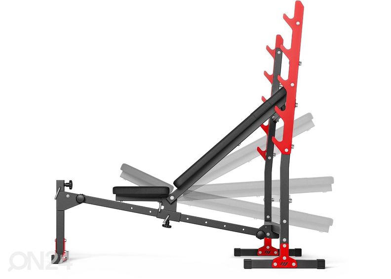 Painonnostopenkki ja levytankopidikkeet Marbo 2.0 kuvasuurennos