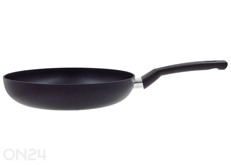 Paistinpannu Black Ceramic Ø 24 cm + pannusuoja, lasikansi, keraaminen ja induktio kuvasuurennos