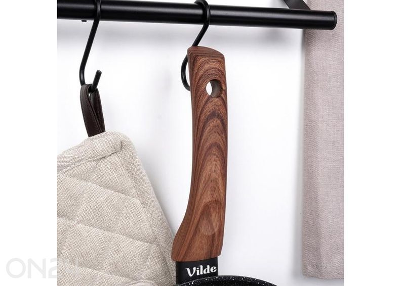 Paistinpannusarja Black&Wood, 3 osaa kuvasuurennos